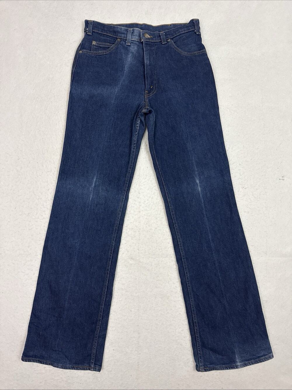Levi’s Movin’ On Jeans Men’s 30x34 Blue Vintage 1970s Orange Tab Flare